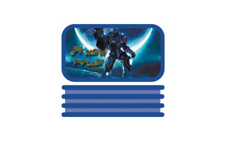 Пенал 3 отд ПО-110 "RACE TO SPACE" ламинированный картон большой 190*105