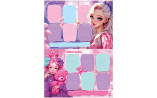 Расписание уроков А4 "Pretty Girl" 367878 BG