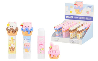 Клей-карандаш  9г "Basir.SWEET" с фигуркой JD-6639