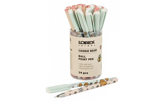 Ручка шариковая "Lorex Kids.Cookie bear" синяя 0,5мм LXKOPSS-CB/780