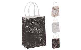 Сумка крафт 11*15 "Мрамор" 120г/м² ассорти 232210