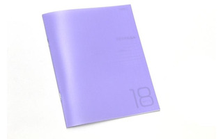 Тетрадь 18л "Пластиковая обл.Фиолетовая" клетка 18Т5В1 078241 Хатбер