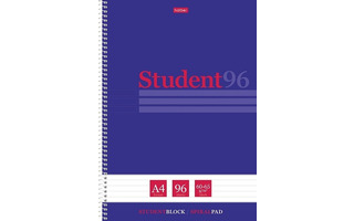 Тетрадь А4  96 л "Студенту" линия спираль синяя 96Т4лтВ2сп_29868 082670 Хатбер