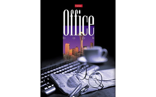 Бизнес-блокнот А5  96л "Офис-очки" тв.обл 6-х цв блок 96ББ5В1_00009 084948 Хатбер