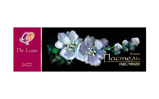 Пастель масляная 24цв "Луч.Люкс" 30С 1938-08