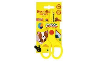 Ножницы 13,5 cм "Каляка-Маляка" фигурные лезвия зигзаг НЗКМ135