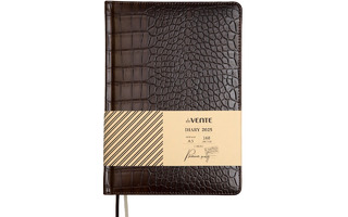 Ежедневник А5  336стр "deVENTE.Belcanto" иск.кожа коричневый тон.блок датир 2025 2332507