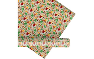 Бумага упаковочная 67*97см "Глинтвейн" код 404 15.16.02134