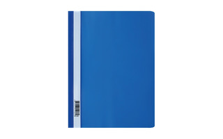 Скоросшиватель пласт А4 СТАММ 160мкм синий ММ-32251 343188