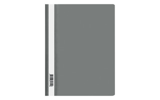 Скоросшиватель пласт А4 СТАММ 160мкм серая ММ-30721 355673