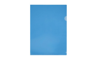 Папка уголок А4 "СТАММ" 150мкм синий ММ-32259