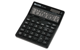 Калькулятор Eleven  12 разряд 125*1555мм SDC-333X-BK двойн.питание