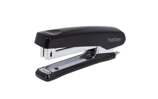Степлер №10 16л "Hatber.Gentle" с антистеплером черный DS_085960