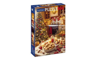 Пазлы Хатбер  500эл "Premium.Готовимся к празднику" 500ПЗ2_32948