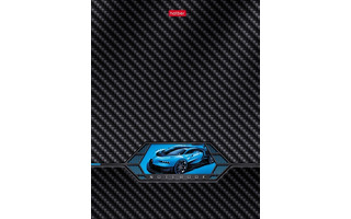 Бизнес-блокнот А5  96л "AutoCarbon" тв.обл 6-х цв блок 96ББ5В1_29380 084946 Хатбер