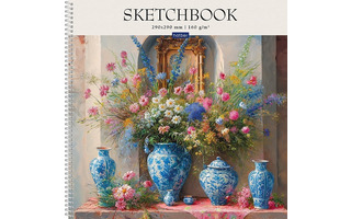 Скетчбук А3  32л "Вдыхая лето" спираль 29*29см 160г/м² 32Т3лAпс_32028 Хатбер