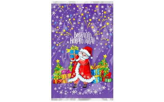 Пакет металлизированный НГ 25*40 "Сказочник"