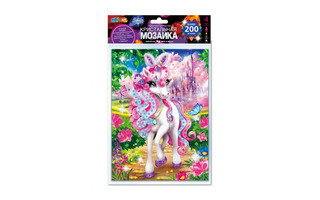 Набор для творчества "Кристальная мозаика.Единорог" 17*23см CRYST-114746 385221 (2979)