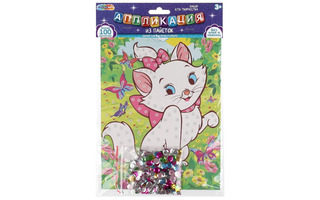 Набор для творчества "Аппликация пайетками.Милая кошечка" 17*23см SEQPACK-112299 382067(0401)