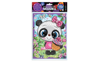 Набор для творчества "Кристальная мозаика.Панда" 17*23см CRYST-114767 385207 (3020)