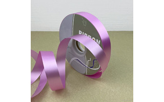 Лента декоративная 2см*100м полипропилен светло-розовая 20*100 S16