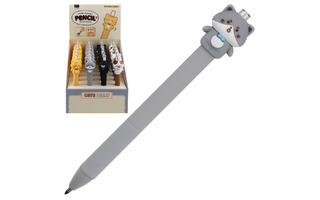 Автокарандаш "KUKI Котик" 2мм HB ассорти 241675 (0499) Кокос