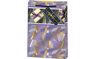 Сумка ламинированная 14*18 "Подарки" 10-20-184