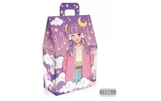 Коробка подарочная "Музыкальные грезы" 26*18*8см для сладостей код 570 15.11.02598