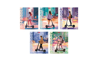 Тетрадь 48 л "Городской движ" клетка 48Т5лВ1 089535  Хатбер