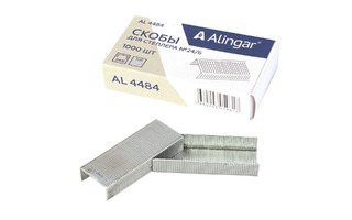 Скобы №24/6 "ALINGAR" AL4484