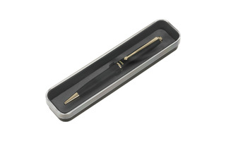 Ручка шариковая "Luxor.Lancia" синяя 0,7мм черный/золото 210018