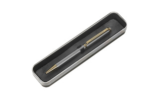 Ручка шариковая "Luxor.Ellan" синяя 1мм серебро/золото 210026