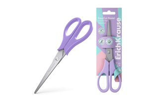 Ножницы 17см "Erich Krause.EasyCut.Pastel" 60875