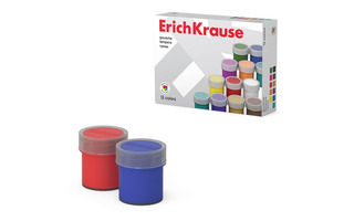 Гуашь 12 цв 17 мл "ErichKrause" 50544
