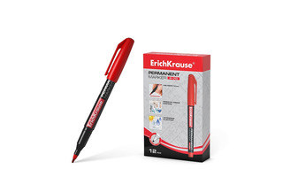 Маркер "ErichKrause.P-70" красный круглый 1мм 37075