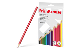 Карандаши 18 цв "Erich Krause.Basic" пластик 53362