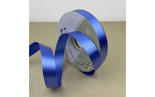 Лента декоративная 2см*100м полипропилен синяя 20*100 S10