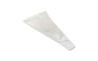Пакет конус для цветов прозрачный  10*34*80 (без рисунка)  207/1
