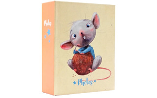 Фотоальбом 100 фото "Mice and bunny.Мышка" термосварка FA 100.005-2 (9639)