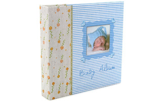 Фотокнига "Baby.Малыш" голубая 87233