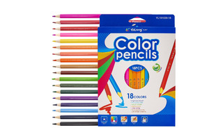 Карандаши 18 цв "Yalong.Mix" трехгранные YL191039-18