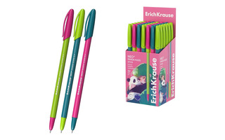 Ручка шариковая "Erich Krause.Neo Panda Hugs.Super Glide Technology" синяя 0,7мм 63101