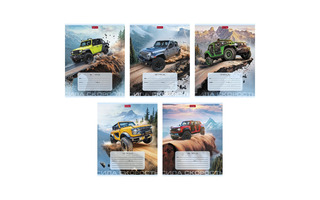 Тетрадь 18л "Сила и скорость" линия 18Т5В2 091439 Хатбер