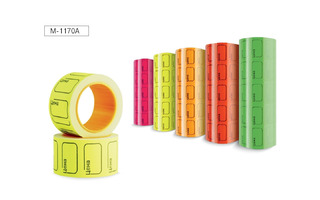 Лента - ценник  50*35 170 шт цвет ассорти Mazari М-1170