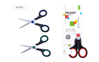 Ножницы 14см "Be Top" с резиновыми вставками Mazari М-5601