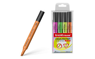 Набор текстовыделителей  4шт "ErichKrause.Visioline V-17 Neon" 56704 0,6-4,5мм