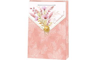 Сумка ламинированная 18*23 "Счастья" 10-30-470