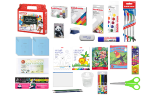 Набор  "Первоклассника" 45предметов Премиум ЕК