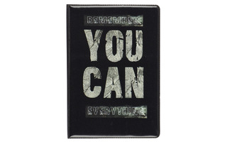 Обложка для паспорта "You can" ПВХ 252177 (8680) Кокос