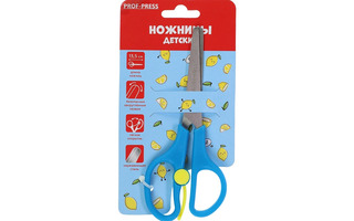 Ножницы 13,5 cм "Prof-Press.Лимон" с усилителем НЖ-1160